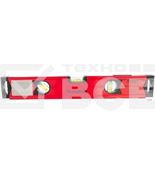 Уровень Matrix 400мм 0.5мм/м 3 глазка