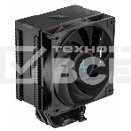 Кулер DEEPCOOL AG500 DIGITAL черный 120мм алюминий+медь 1950rpm 29.4db 4-pin 240W 158мм, фото 1