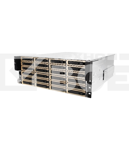 Компьютерный корпус InWin IW-RJ424-04 550W(RD)/JBOD PDB/FAN/BP/Expander board*2/30