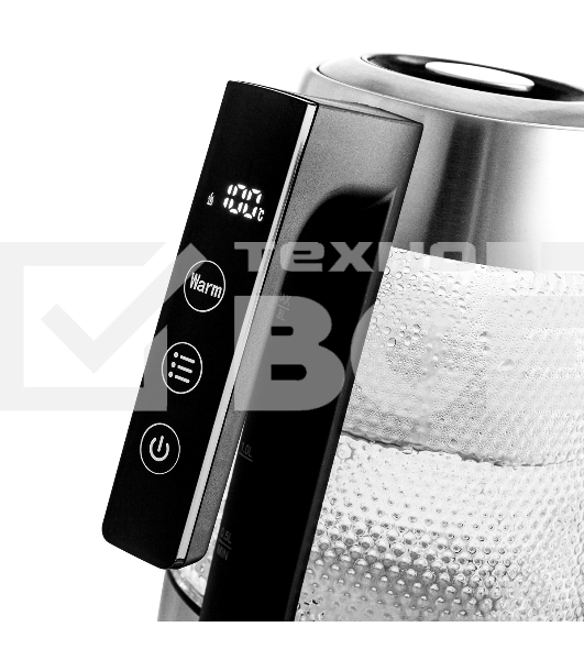 Чайник электрический BRAYER BR1079 2200 Вт, 1,8 л, серебристый