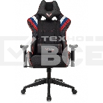 Кресло игровое Бюрократ VIKING 4 AERO RUS белый/синий/красный/черный, искусст. кожа/ткань, две подушки, фото71