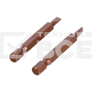 Бита EDGE by PATRIOT SL4,0, сталь S2, длина 50 мм, 2шт в блистере