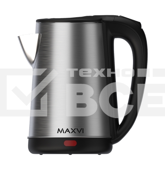 Чайник электрический Maxvi KE1822S silver-black