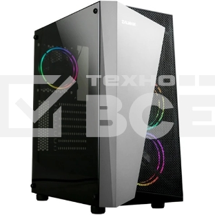 Компьютерный корпус ZALMAN S4 Plus, ATX, BLACK, WINDOW, 1x5.25