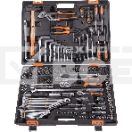 Набор инструментов ВИХРЬ 1/2, 1/4, CrV, в кейсе 142 предмета 73/6/7/13, фото 1