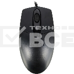 Мышь проводная A4Tech OP-720 черный, 1000 dpi, PS/2, кнопки - 3, фото 1