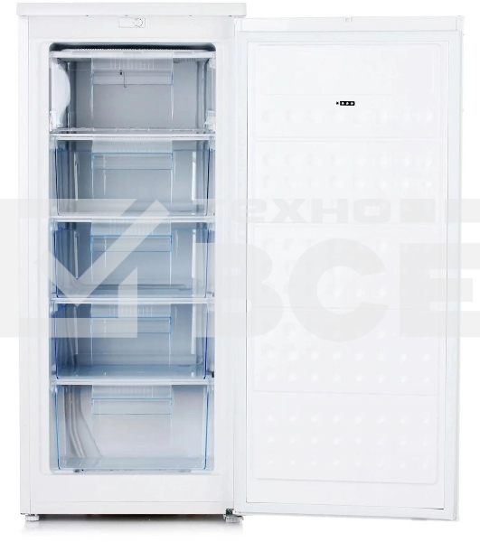 Морозильная камера Hansa FZ208.3, белый, 140л, 4 ящика