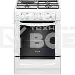 Плита комбинированная Gefest ПГЭ 6110-02 0300 белый, конфорок 3 газовых и 1 электрическая, духовка 52 л, 60 см x 85 см x 60 см, фото2