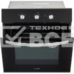 Духовой шкаф электрический Hyundai HEO 6630 BG черный, встраиваемый, фото9