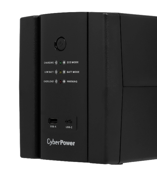 Источник бесперебойного питания CyberPower UT1500EIG/1500 ВА/900 Вт/USB/RJ-11/RJ-45/6xIEC 320 C13 (компьютерная)