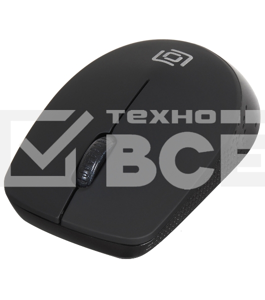 Мышь беспроводная Oklick 486MW черный, 1000 dpi, радиоканал, USB, кнопки - 3