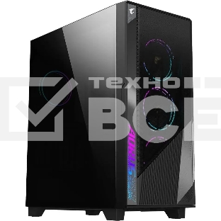Компьютерный корпус Gigabyte AORUS AС500G черный без БП ATX 4x120mm 4x140mm 2xUSB3.0 1xUSB3.1 audio bott PSU