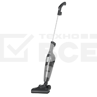 Пылесос вертикальный Blackton Bt VC1605B серый, 80/400 Вт, уборка сухая, пылесборник контейнер, 0.5 л