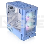 Компьютерный корпус Thermaltake Ceres 350 MX голубой без БП E-ATX 2x140mm 2xUSB3.0 audio bott PSU, фото6