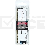Оперативная память Kingston Fury Beast, DDR5, 32GB (1x32GB), 5600MHz, CL36, радиатор, RGB, белый, фото2