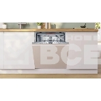 Встраиваемая посудомоечная машина Bosch SMV4EVX01E загрузка на 14 комплектов посуды, электронное управление, 6 программ, 59.8x55x81.5 см, нержавеющая сталь цвет, сушка: с открыванием дверцы/с теплообменником, индикация на полу: луч, фото2