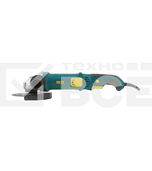 Углошлифовальная машина FIT AG-150/1400, 1400 Вт, 0-10000 об/мин, КлК 150 мм, 2,5 кг, армир.ротор, б/с щеток, коробка