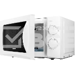 Микроволновая печь Starwind SMW3720 белый, 20 л, 700 Вт, переключатели - поворотный механизм, фото2