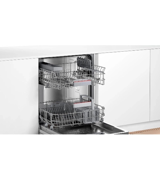 Встраиваемая посудомоечная машина Bosch SMV4HTX00E, серебристый, 59.8 см, 13 компл., 46 дБ, класс A+++