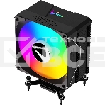 Кулер Aerocool / Formula Ice Burg EX ARPW 6P ARGB черный 120мм алюминий+медь 1600rpm 34db 4-pin 220W 155мм, фото2