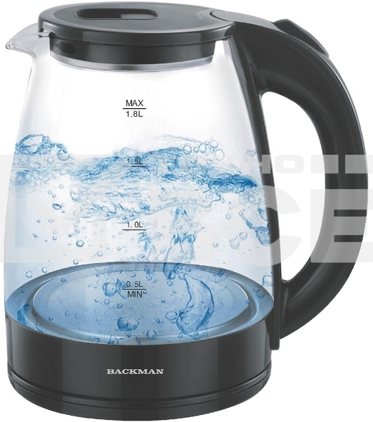 Электрочайник BACKMAN BM-TEA 725 1,8 л, 2200 Вт