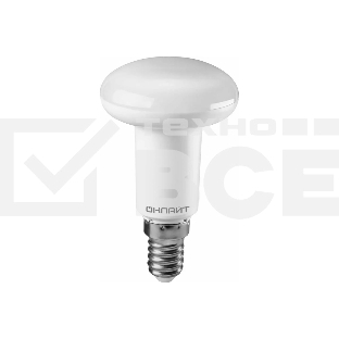 Лампа светодиодная ОНЛАЙТ OLL-R50-5-230-6.5K-E14 61142