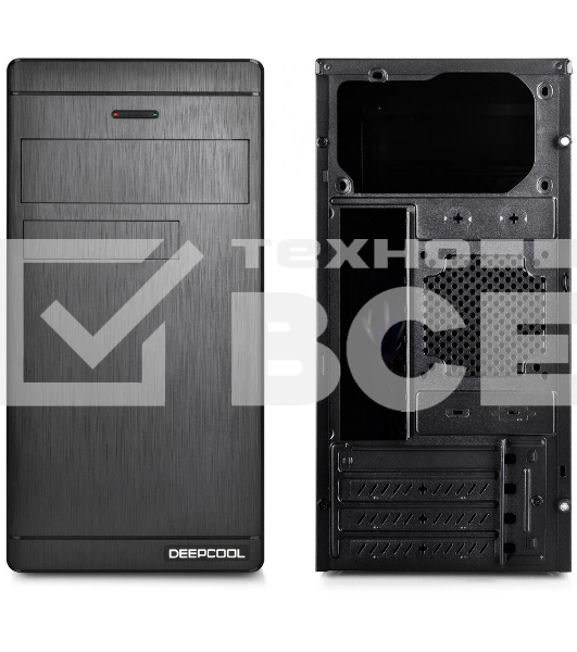 Компьютерный корпус Deepcool WAVE V2, mATX/mini-ITX, без БП, 1x USB 3.0, 2x USB 2.0
