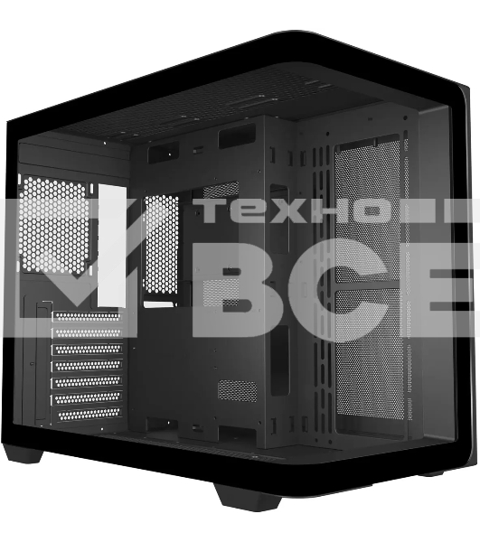 Компьютерный корпус Bloody BD-CC113 черный без БП ATX 10x120мм 2xUSB 3.0 audio bott PSU