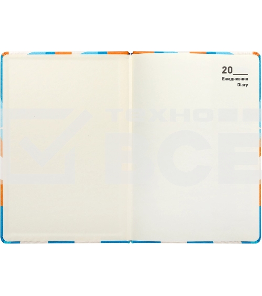 Ежедневник Deli COLORING CN148 A5 обложка картон 136 страниц, оранжевый