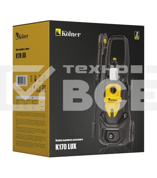 Мойка высокого давления Kolner K170 LUX (8140100116)