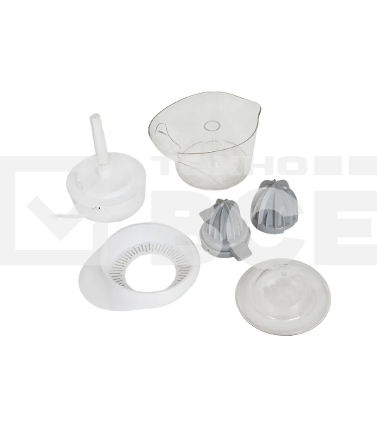 Соковыжималка ECON ECO-070JC белый, цитрусовая, 40 Вт, 700 мл, механическое