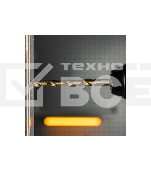 Сверло по металлу Denzel 8 мм, HSS Co-8%