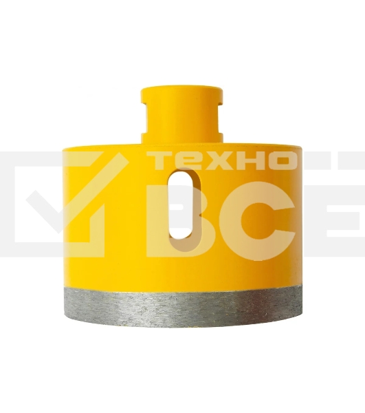 Сверло алмазное по керамограниту Denzel 82мм мокрое резание, М14 72696