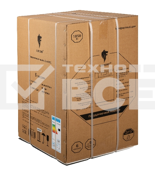 Посудомоечная машина LEONORD LDW-45A01 (109832), белый, 44.8 см, 9 компл., 49 дБ, класс: А+