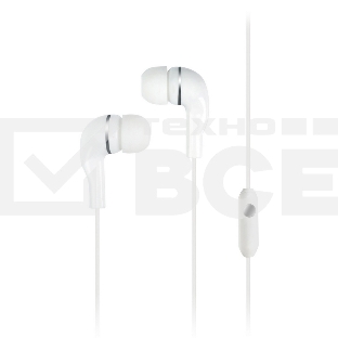 Внутриканальная гарнитура Smartbuy S4, белая, коробка (SBH-012K)/60