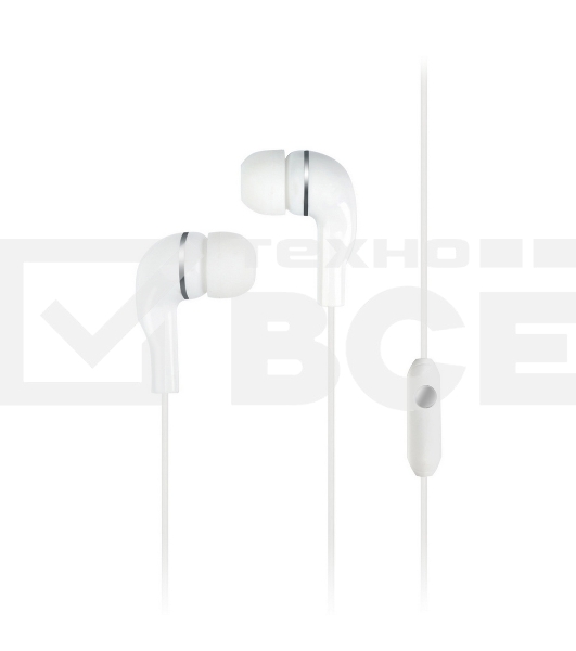 Внутриканальная гарнитура Smartbuy S4, белая, коробка (SBH-012K)/60