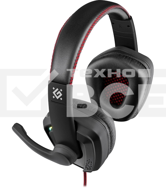 Гарнитура проводная игровая Defender Quake, черный