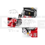 Компрессор воздушный безмасляный, 200 л/мин, 6 л, 1500 Вт, Зубр, фото3