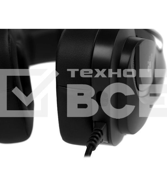 Гарнитура проводная с микрофоном A4Tech Bloody G570 черный/серый 2м мониторные USB оголовье (G570 USB/BLACK + GREY)