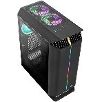 Компьютерный корпус Aerocool/Formula Gladiator Duo-G-BK-v1 черный без БП ATX 3x120мм 2xUSB3.0 audio bott PSU, фото9