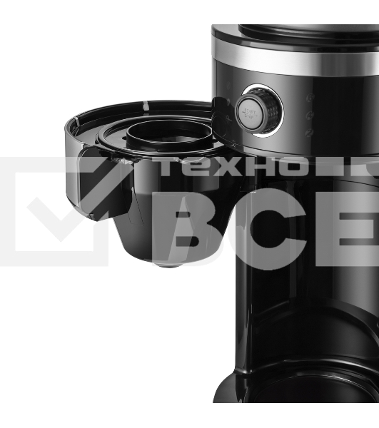 Кофеварка капельная Maunfeld MF-731BK черный, исп. кофе - зерновой/молотый, 0.83 л, 820 Вт.