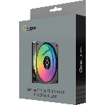 Вентилятор для корпуса Ocypus Gamma F12 Elite BK ARGb REVERSE BLADE, 120x120x25mm, 4-PIN PWM, 600-1800 RPM, 26 DBA MAX, HYDRO BEARING, фото2