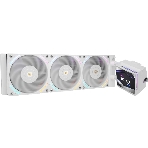 Водяное охлаждение для процессора Thermalright Hyper Vision 360 (360mm, LED, White, ARGB/Fans: 3x120mm, 69CFM, 27dBA, 2150RPM/Pump height 68mm, 6400RPM, Rad thickness 27mm/S: 1700, 1200, 1851, 115X, 2011, 2066, AM5, AM4), фото 1