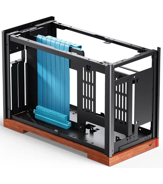 Корпус Jonsbo T9 Black, Mini-ITX, чёрный