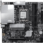 Материнская плата MSI PRO B860M-P WIFI6E, LGA 1851, Intel B860, 4xDDR5 (до 256 ГБ), 4xSATA, 2xM.2 (1xPCIe 5.0, 1xPCIe 4.0), 1xPCIe 5.0 x16, 1xPCIe 4.0 x16, 1xVGA, 1xHDMI, 2xDP, 1x2.5Gb LAN, Wi-Fi 6E, Bluetooth 5.3, 3xUSB-A 5Gbps, 2xUSB-A 2.0, 3x3.5 мм, 7.1, чёрный, mATX, фото5