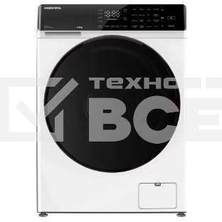 Стиральная машина HIBERG i-DDQ9-812 W белый, загр. фронтальная макс.: 8 кг 1200 об/мин класс: А+++