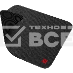 Коврик для мышки Defender S 250x350x3 мм, ткань+резина черный, фото3