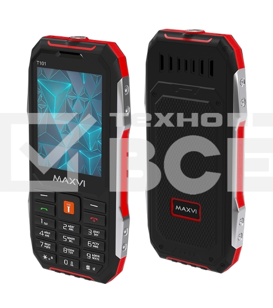 Мобильный телефон Maxvi T101 красный