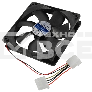 Вентилятор для корпуса 5bites FB12025S-12L4MX черный, 120 x 120 мм, 1200 об/мин, 25 дБ, 4 pin