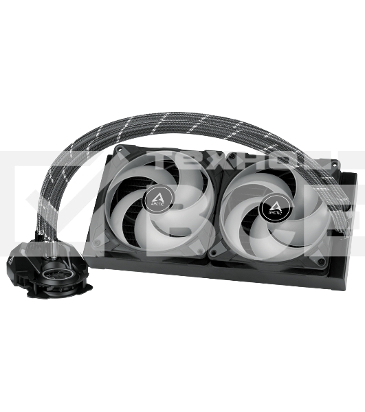 Жидкостная система охлаждения Arctic Liquid Freezer II-280 черный, 140 мм, алюминий/медь, 2000 об/мин, 22.5 дБ, 4 pin, 300 Вт